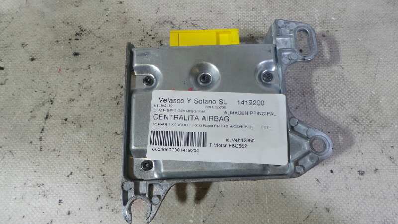 RENAULT Kangoo 1 generation (1998-2009) SRS Control Unit 8200098401, 550751800, 8200098401 18948091