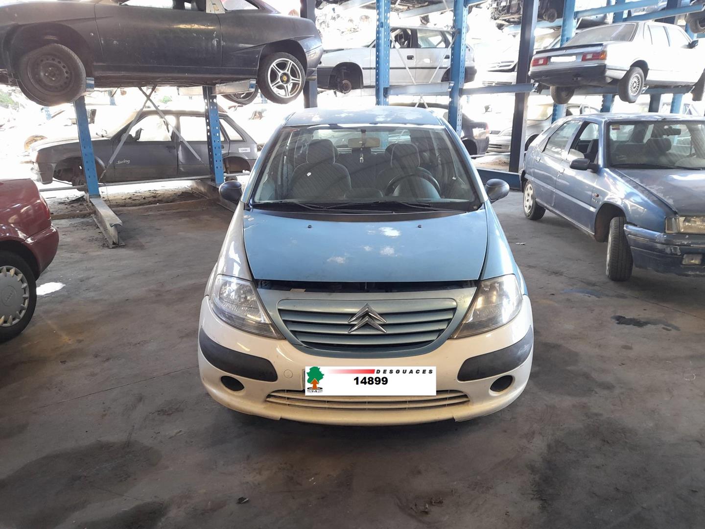 TOYOTA C3 1 generation (2002-2010) Ridicător de geam ușă dreapta față 400618F, 6PINES 19009397