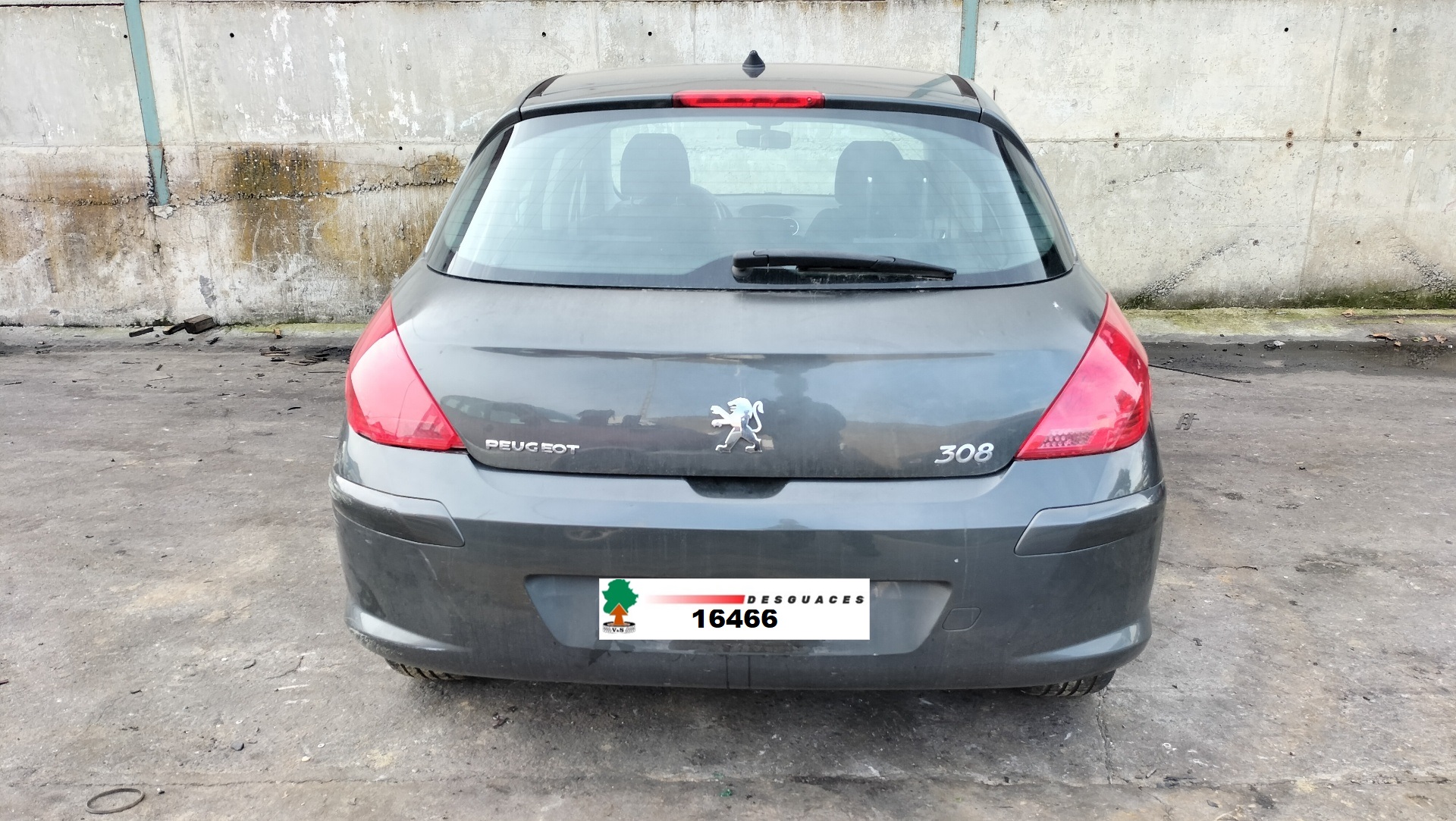 PEUGEOT 308 T7 (2007-2015) Наружная ручка задней правой двери 9690168580,9690168580 24582262