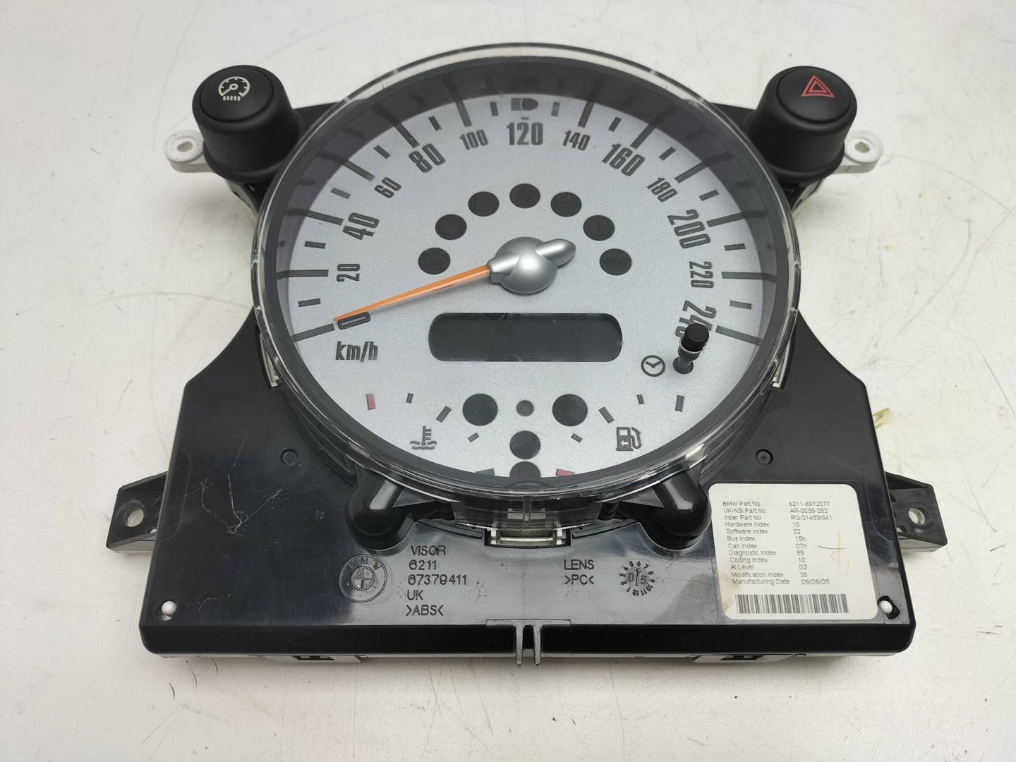 MINI Cooper R50 (2001-2006) Speedometer 62116972077 19215079