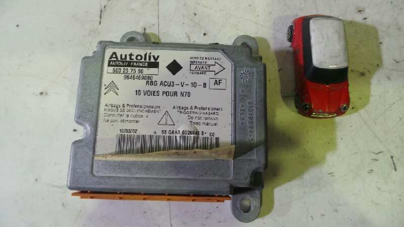 KIA Xsara 1 generation (1997-2004) SRS Control Unit 9646469080, 600237500, AUTOLIV 19106633