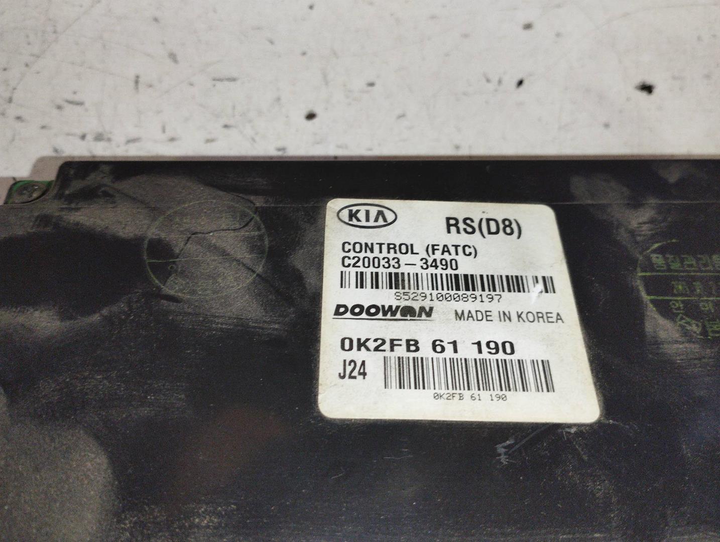 KIA Carens 2 generation (2002-2006) Climate  Control Unit C200333490,0K2FB61190,S529100089197 19188779