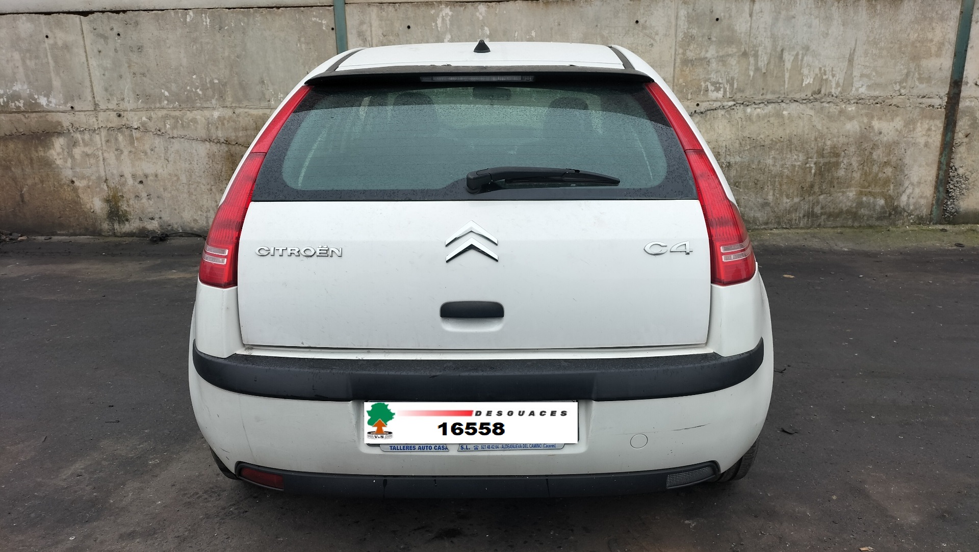 PEUGEOT C4 1 generation (2004-2011) Mâner exterior al ușii din stânga față 9682508180, 9682508180 24583120