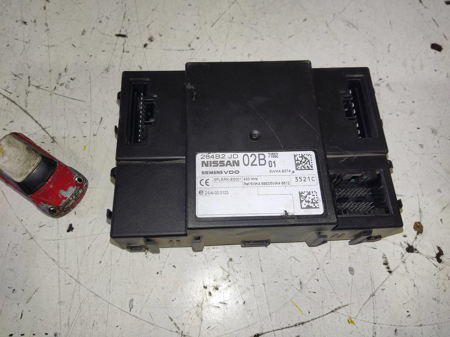 NISSAN Qashqai 1 generation (2007-2014) Other Control Units 284B2JD02B, SIEMENSVDO 19174016