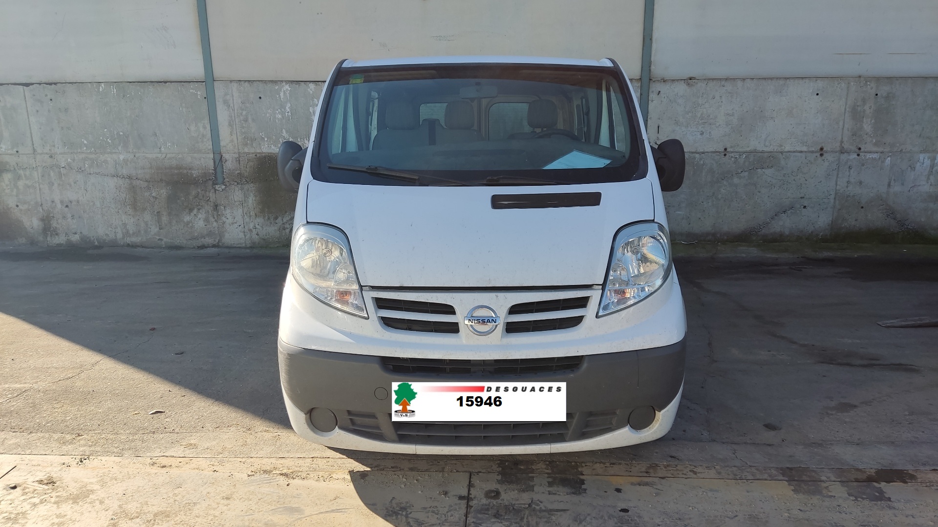 NISSAN Primastar 1 generation (2002-2014) Jobb első ajtó ablakemelője 37103001, ELECTRICO, 2PINES 19207745