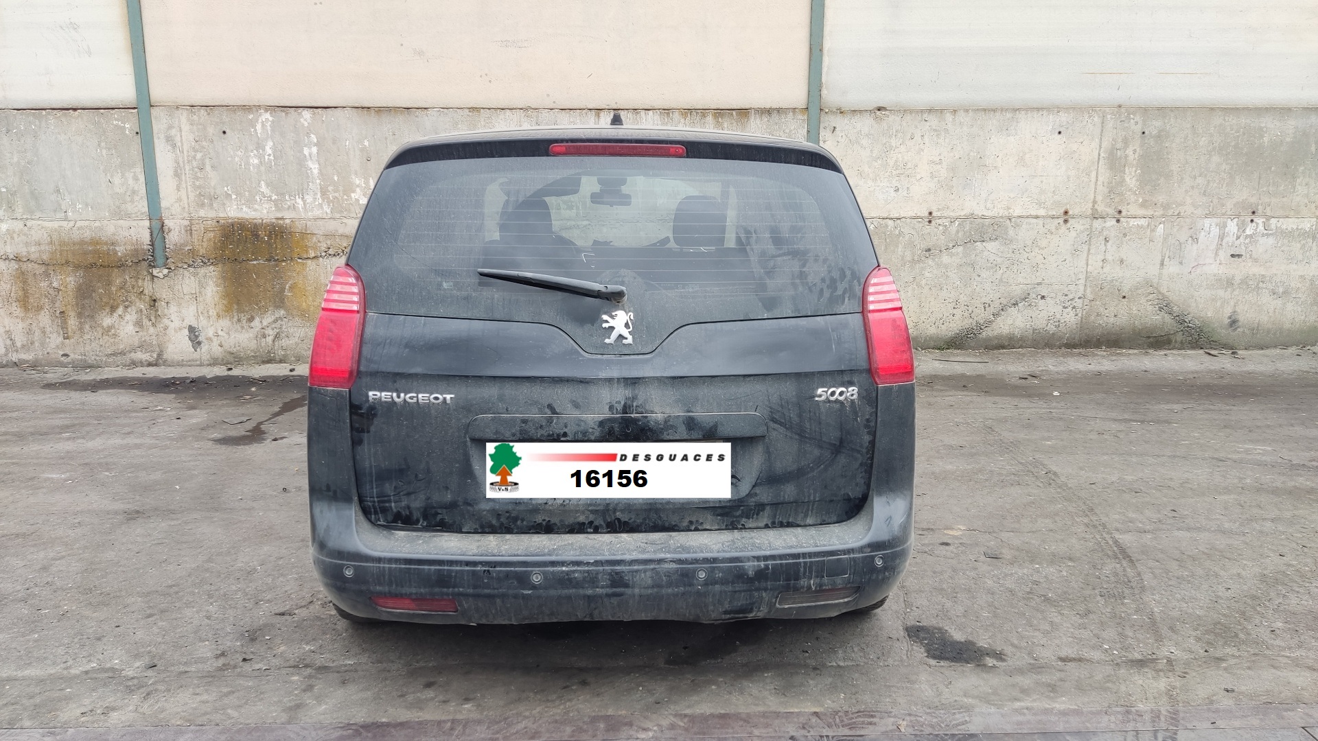PEUGEOT 5008 Galinio dangčio spyna 9151487499H, 0110A, 3PINES 19226299
