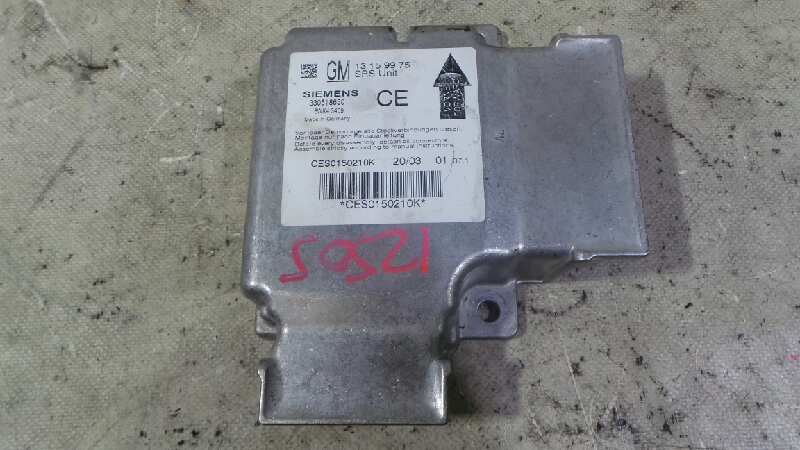 OPEL Vectra C (2002-2005) SRS Control Unit CES0150210K,13159975,330518650 19067121