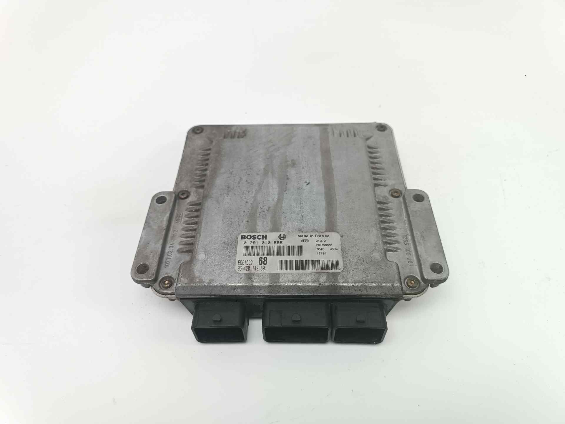 FIAT Xsara Picasso 1 generation (1999-2010) Motorkontrollenhet ECU 9642014980,9642014980 24583985