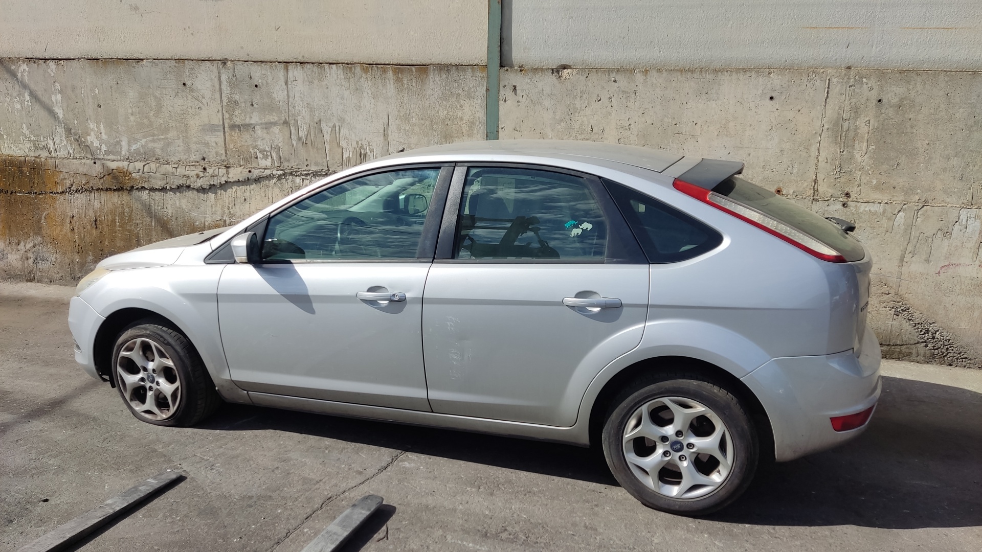 FORD Focus 2 generation (2004-2011) Стеклоподъемник передней правой двери 4M5T14553,ELECTRICO 19232337