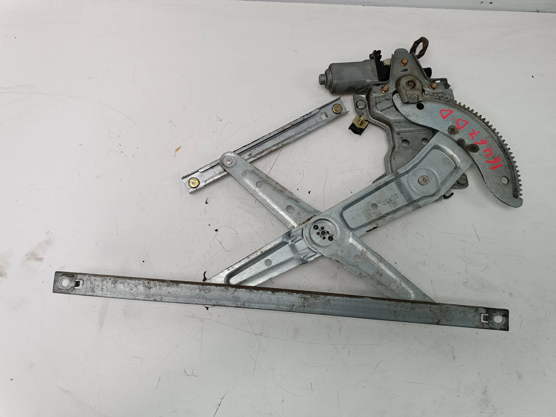 KIA Carens 2 generation (2002-2006) Front Right Door Window Regulator 0K2FA587256Y, 0K2FA587256Y 24582683