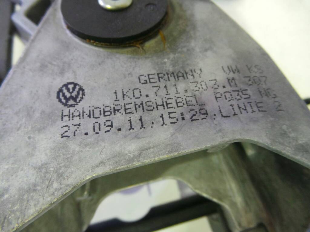 VOLKSWAGEN Golf 6 generation (2008-2015) Håndbrems håndtak 1K0711303M 19002434