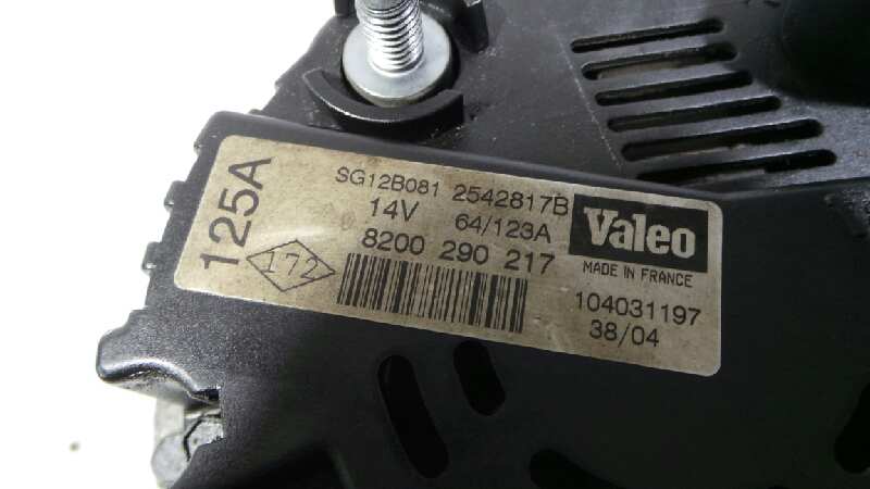 NISSAN Primera P12 (2001-2008) Alternator 8200290217, 2542817B, VALEO 18857505