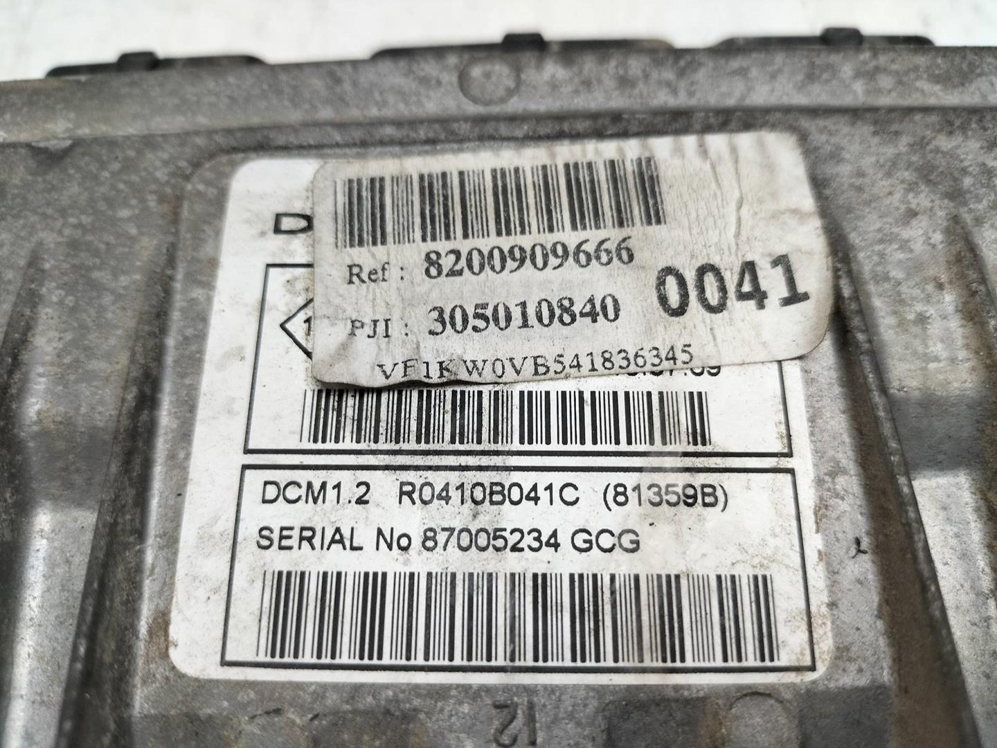 CHRYSLER Kangoo 1 generation (1998-2009) Engine Control Unit ECU 8200909666 19280644