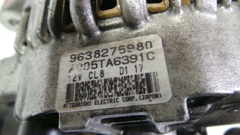 VOLKSWAGEN Xsara 1 generation (1997-2004) Alternator 9638275980, 9638275980, A005TA6391C/CL8 18982722