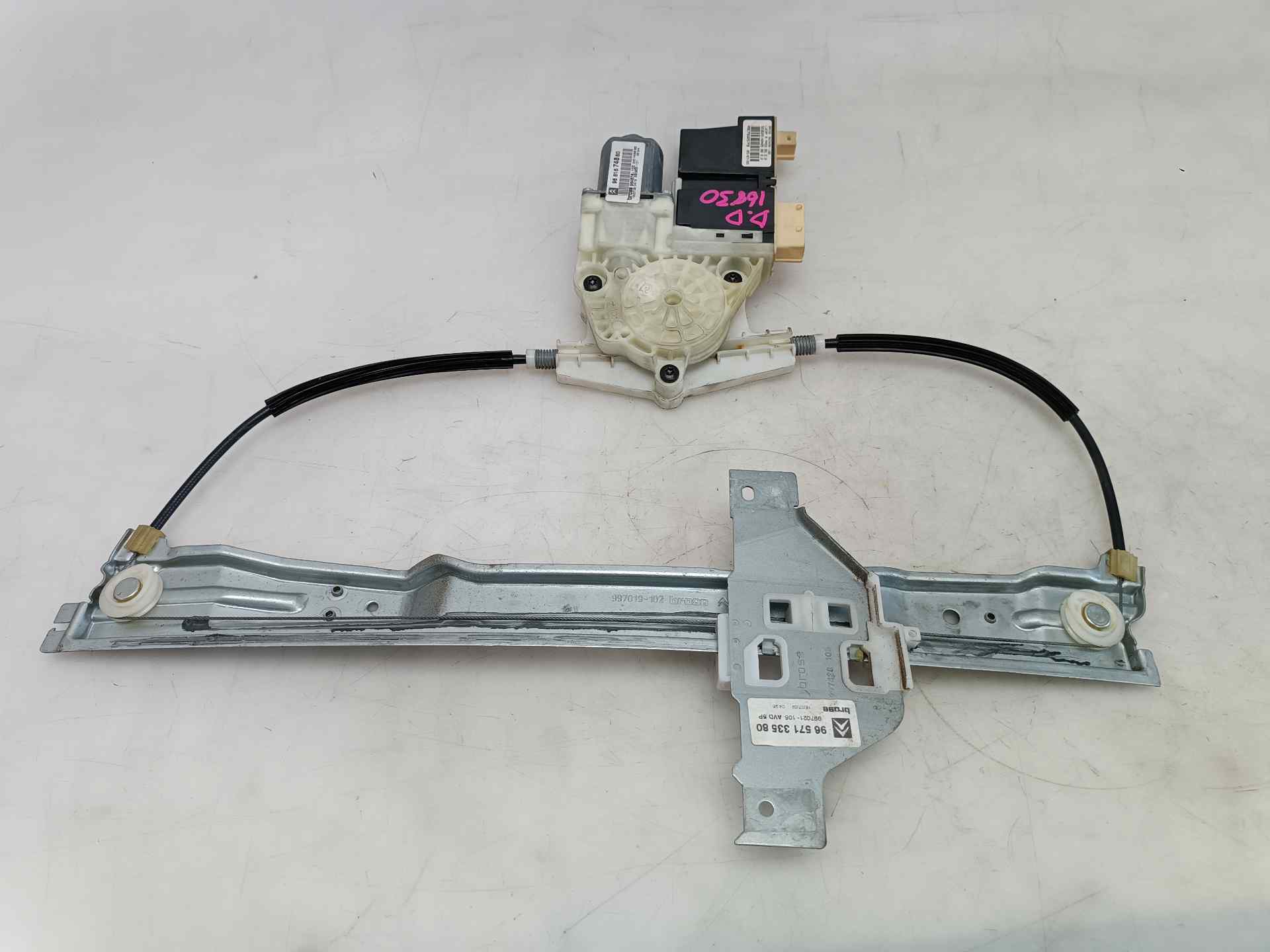 PEUGEOT 308 T7 (2007-2015) Front Right Door Window Regulator 9681574880, 9681574880, 9657133580 25915418