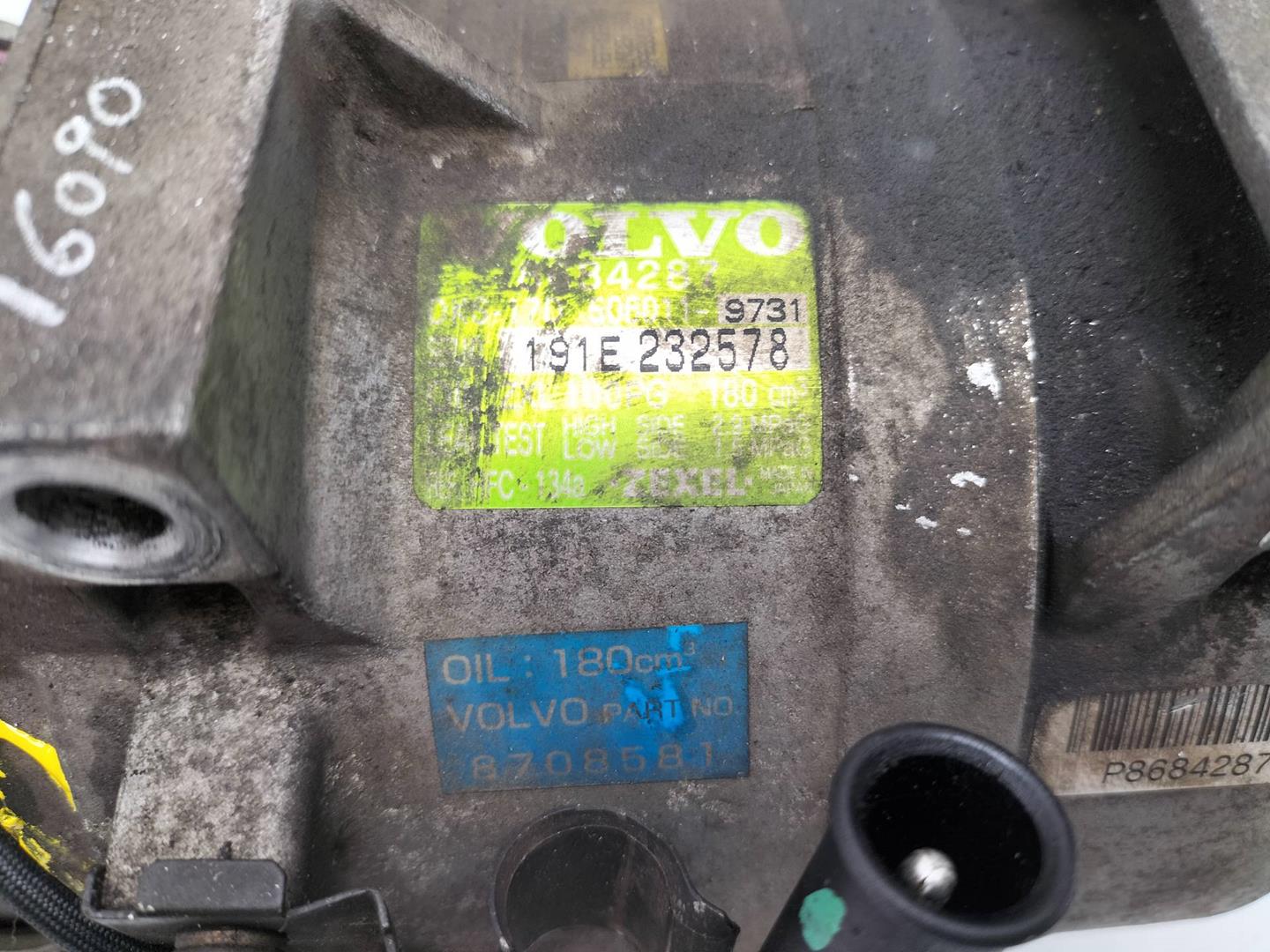 VOLVO S80 1 generation (1998-2006) Aircondition pumpe 8684287, 5060119731, ZEXEL 19209154