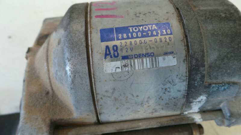 TOYOTA RAV4 1 generation (XA10) (1994-2000) Starter Motor 2810074130,228000820,DENSO 19052003