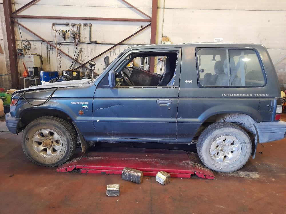 MITSUBISHI Pajero 2 generation (1991-1999) Замок двери передний правый MB669156,CONCIERRE 24580254