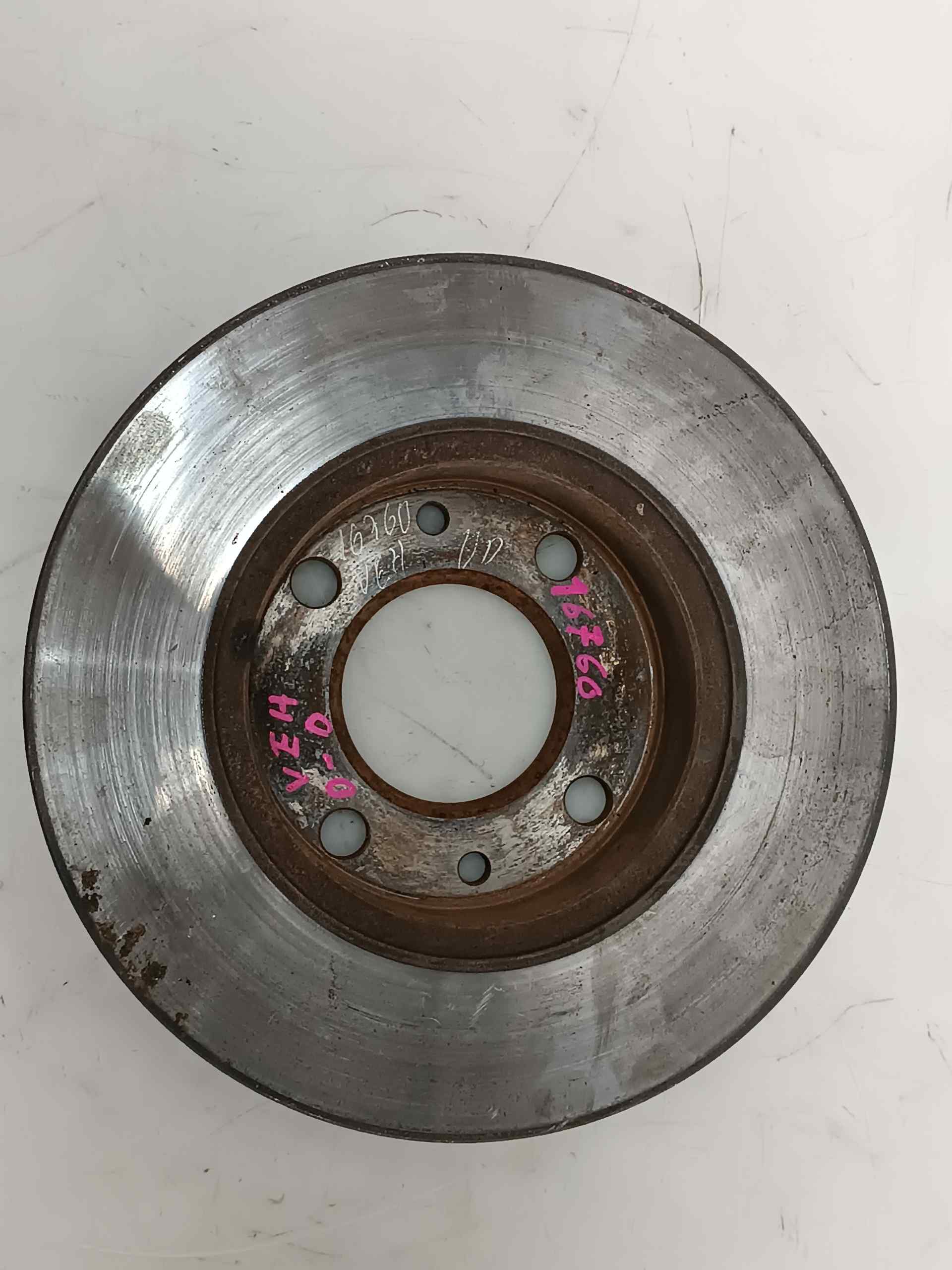 FIAT Uno 1 generation (1983-1995) Front Right Brake Disc 551511, 551511 24584553