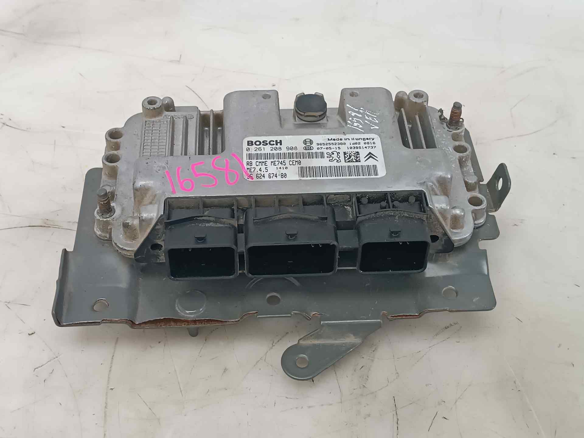 VOLKSWAGEN Golf 4 generation (1997-2006) Motorkontrolenhed ECU 9652552380 25916076