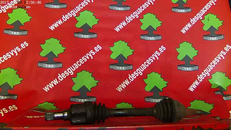 PEUGEOT Focus 1 generation (1998-2010) Front Left Driveshaft 1602947 18811245