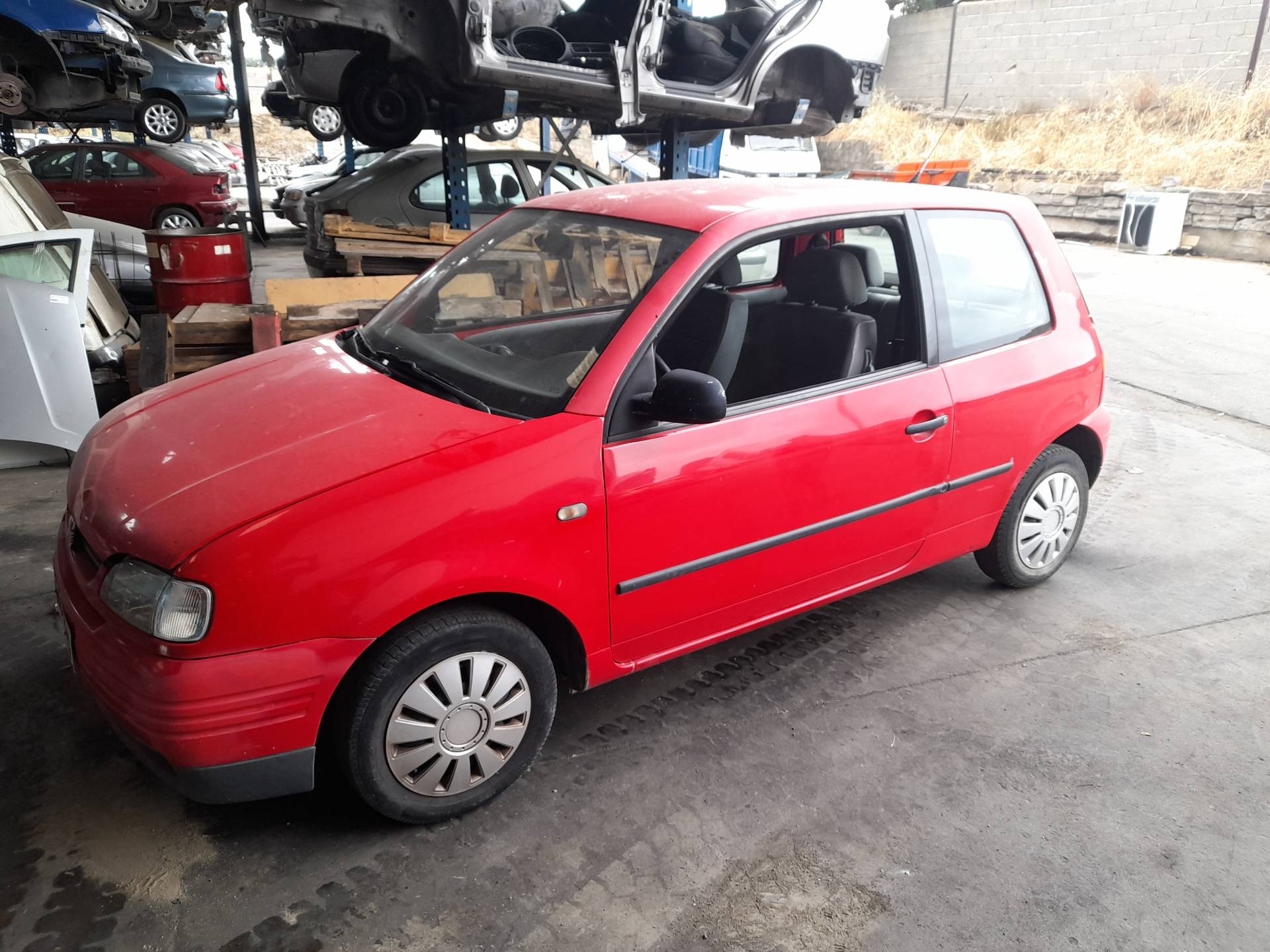 SEAT Arosa 6H (1997-2004) Bal első ajtó zárja 8PINES 19018726