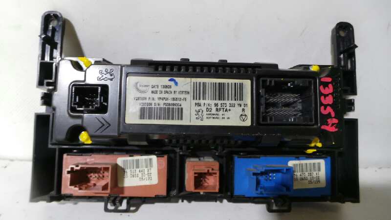 VAUXHALL 407 1 generation (2004-2010) Climate  Control Unit 96573322YW,FG0B993C4,96573322YW01 19081858