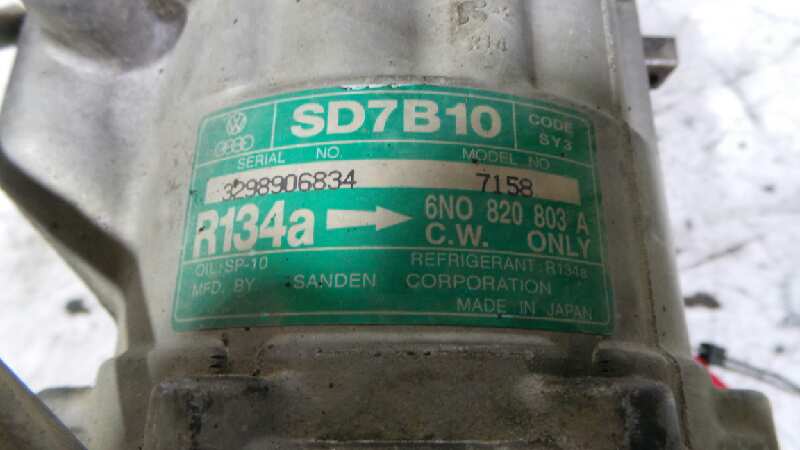 NISSAN Polo 3 generation (1994-2002) Air Condition Pump 6N0820803A,7158,SANDENSD7B10 18853738