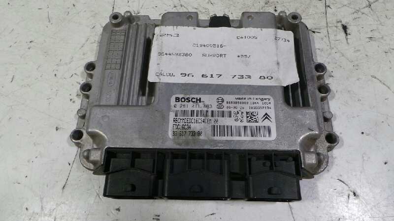 CITROËN C4 1 generation (2004-2011) Блок управления двигателем 9661773380, 9661773380 18858784