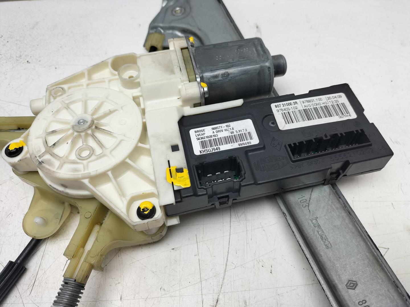 RENAULT Laguna 3 generation (2007-2015) Front Left Door Window Regulator 807310002R 19279320