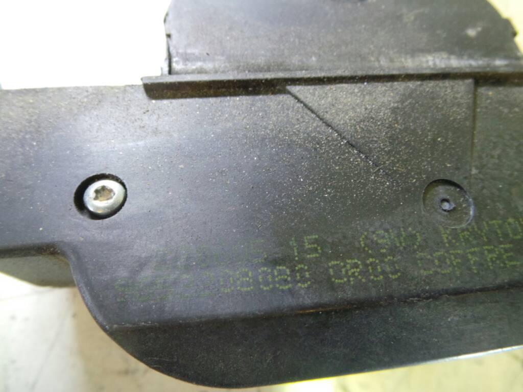 VAUXHALL 407 1 generation (2004-2010) Aizmugurējā bagāžnieka slēdzene 9653208080, CONCIRRE 19014447