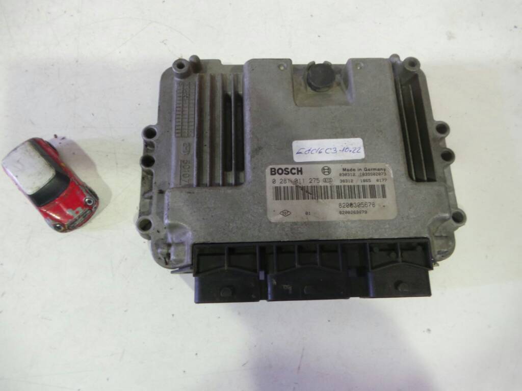 DODGE Scenic 2 generation (2003-2010) Engine Control Unit ECU 8200305678,0281011275 19009289