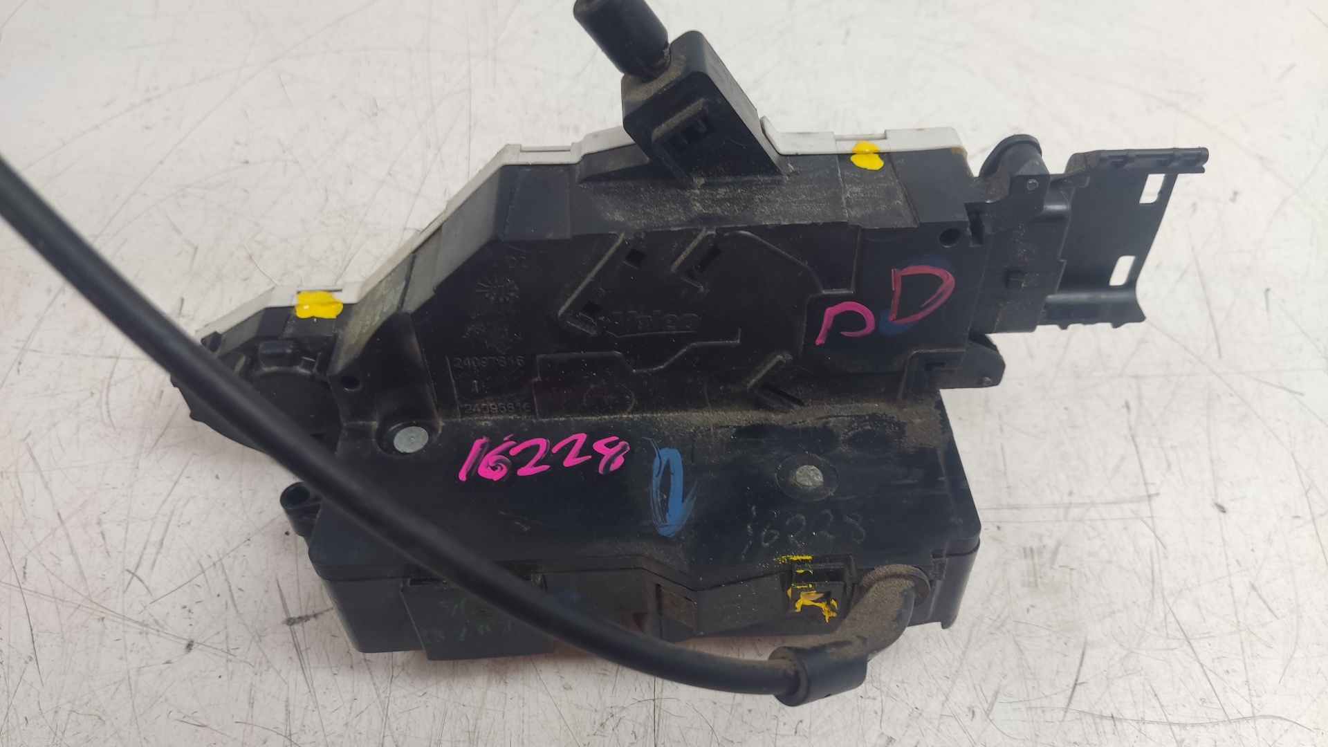 CITROËN C4 Picasso 1 generation (2006-2013) Front Right Door Lock 24094158 20615967