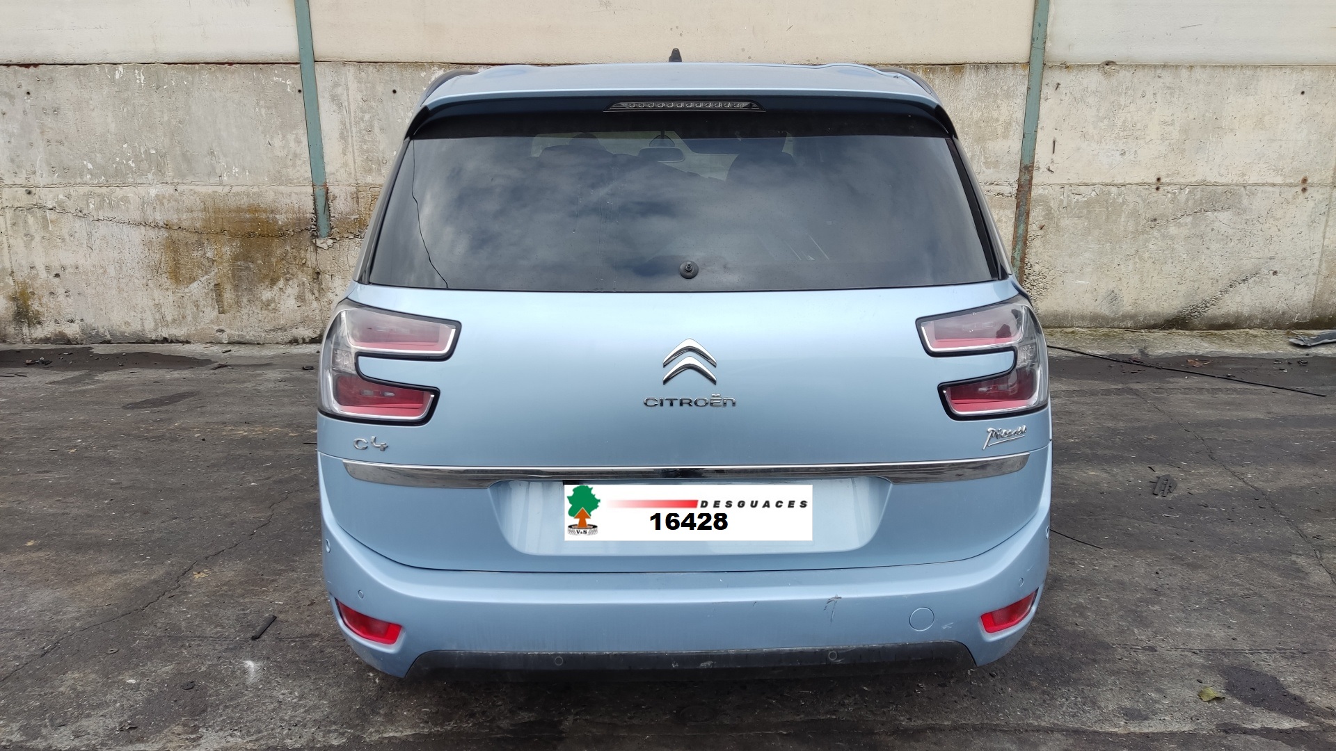 CITROËN C4 Picasso 2 generation (2013-2018) Priekinių kairių durų išorinė rankenėlė 9686433780,9686433780 24581995