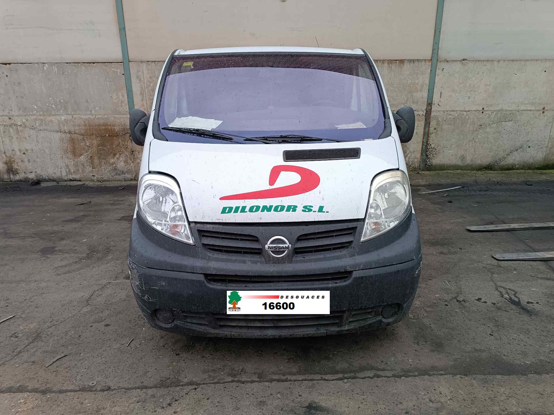 NISSAN Primastar 1 generation (2002-2014) Jobb első ajtó ablakemelője 37103001, 37103001 24583575