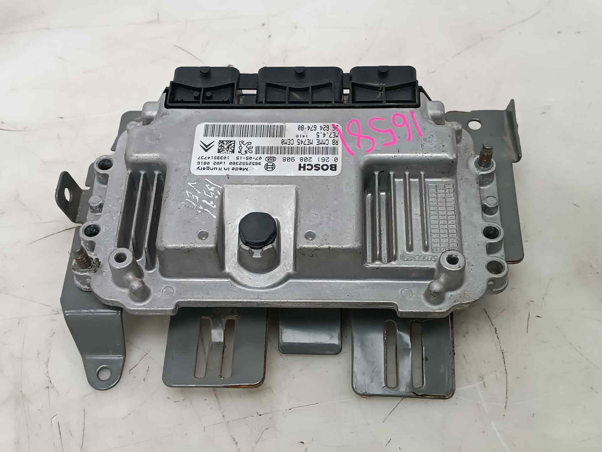 VOLKSWAGEN Golf 4 generation (1997-2006) Motorkontrolenhed ECU 9652552380 25916076