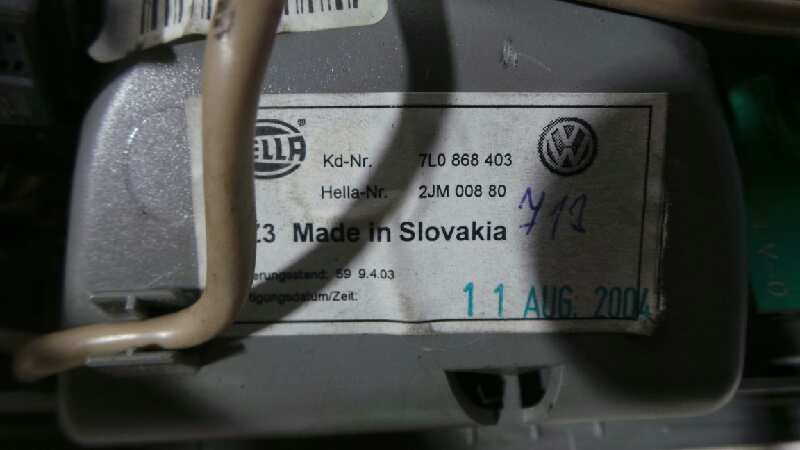 VOLKSWAGEN Touareg 1 generation (2002-2010) Другие внутренние детали 7L0868403 18869464