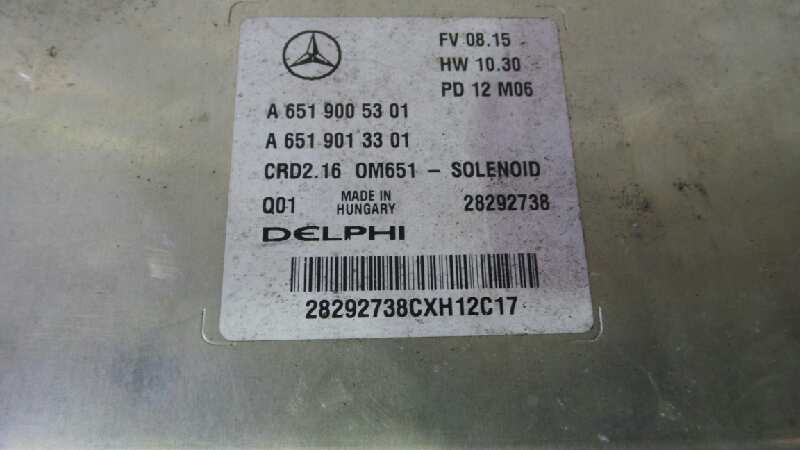 MERCEDES-BENZ C-Class W204/S204/C204 (2004-2015) Блок управления двигателем A6519013301 19140363