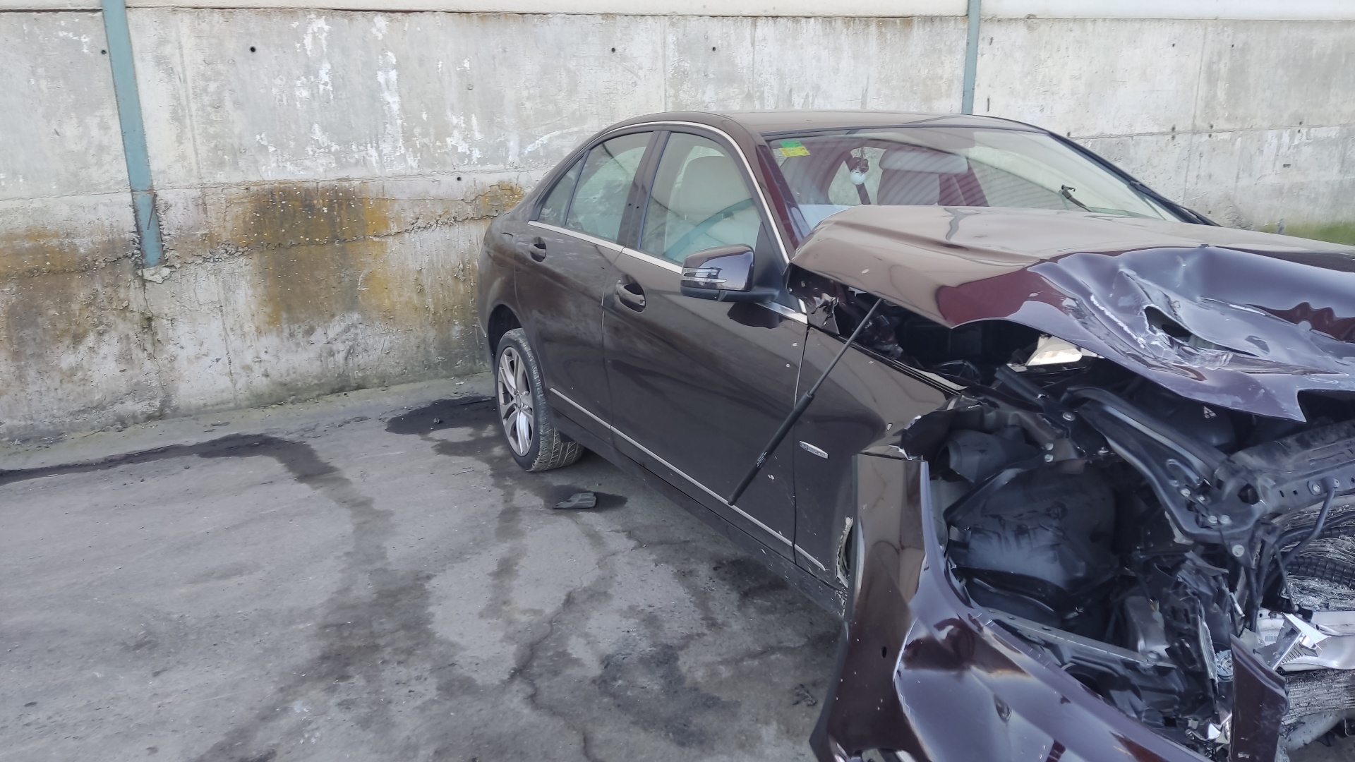 MERCEDES-BENZ C-Class W204/S204/C204 (2004-2015) Kreisās puses jumta gaisa spilvens 604703301 19207243