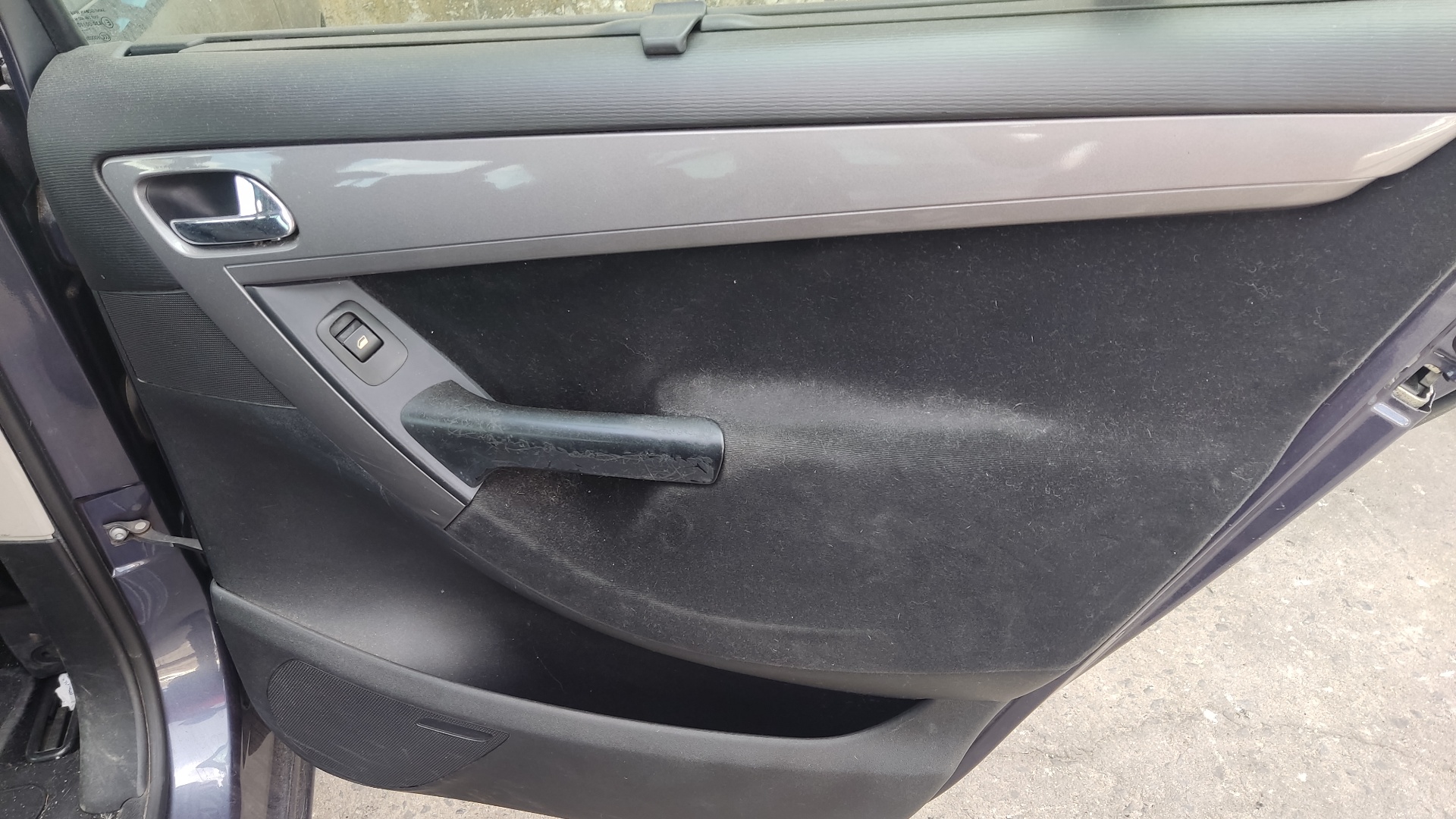 CITROËN C4 Picasso 1 generation (2006-2013) Rear right door outer handle 9680503480 20615978