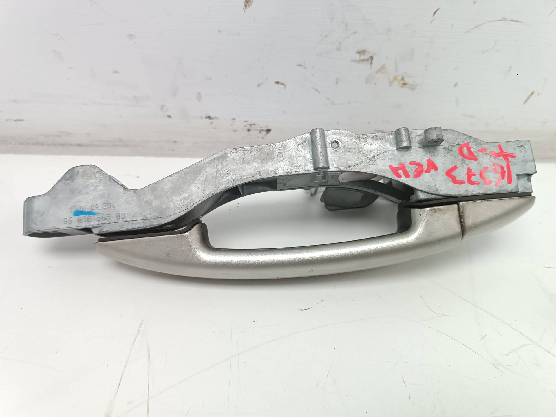 PEUGEOT 207 1 generation (2006-2009) Rear right door outer handle 9680656580, 9680656580, 1199 24582742