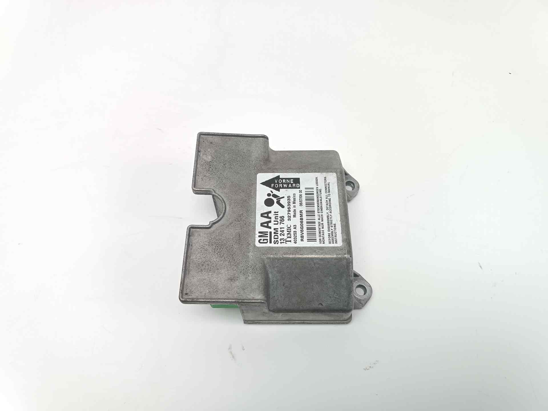 OPEL Zafira B (2005-2010) SRS Control Unit 13241766, 13241766, 327963935 24583830