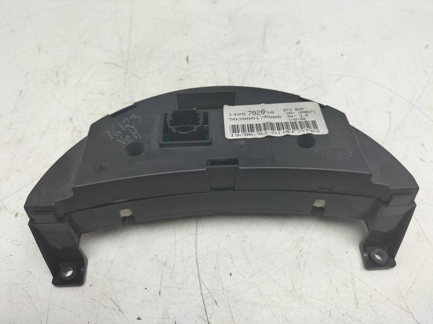 PEUGEOT 807 1 generation (2002-2012) Speedometer 1488702080 19219034