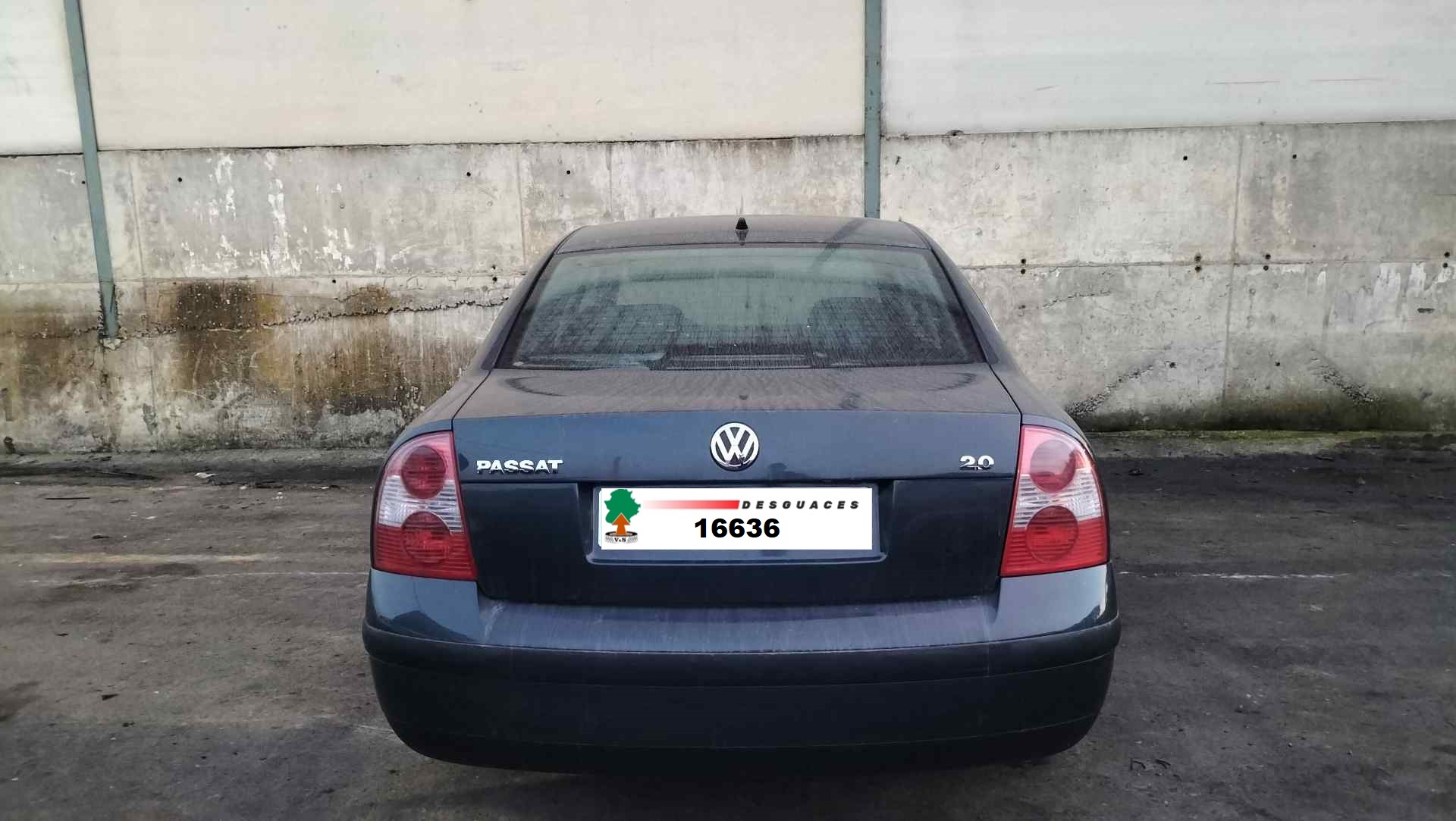 VOLKSWAGEN Passat B5 (1996-2005) Левая противотуманка переднего бампера 3B7941699A,3B7941699A,3B7941603 24583936