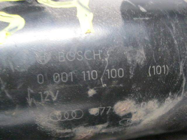 Starter motor AEW,AKJ 0001110100 de Audi A8 d2 (4d2, 4d8) 1994-2005 230 CV - pieza usada